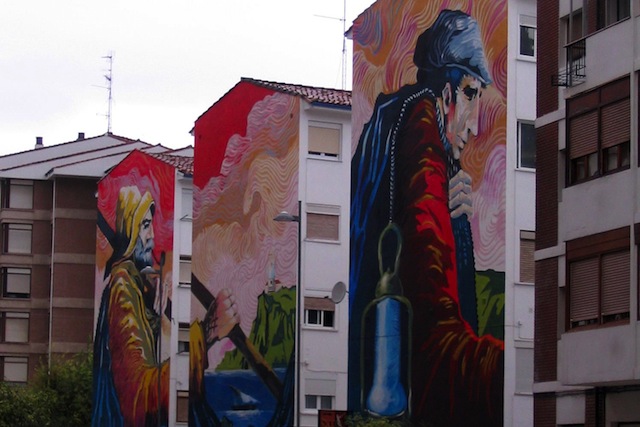 Street Art in Santoña, Spain