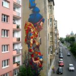 street art By Sainer from Etam Crew. On Urban Forms Foundation in Lodz, Poland 1