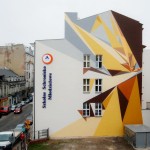 16 Galeria Urban Art Forms in Lodz, Poland. By Pener