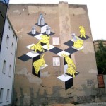 19 Galeria Urban Art Forms in Lodz, Poland. By Sepe Chazme
