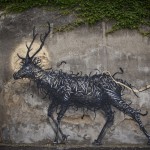 Street Art by DALeast -‘一’, In Vienna, Austria 2