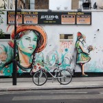 Street Art by Alice Pasquini in Camden, London, UK