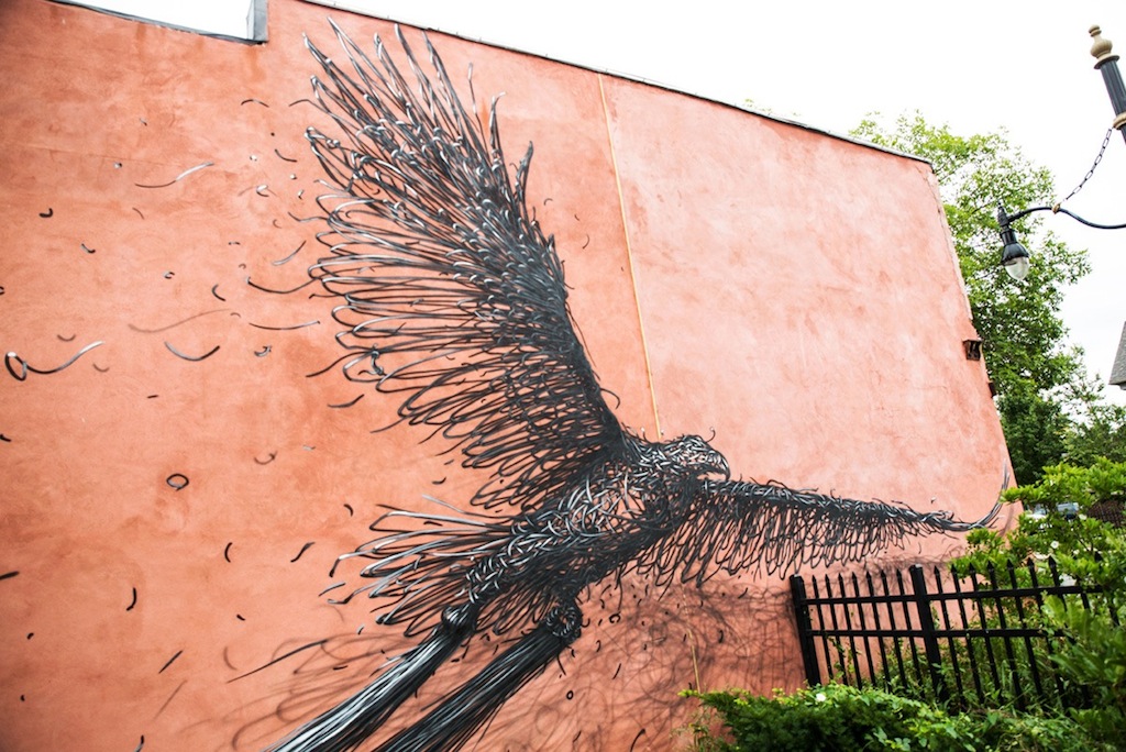 Street Art by DALeast in, Rochester NY 1