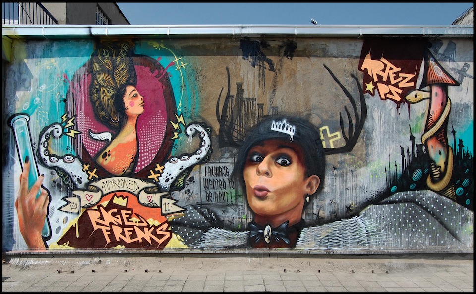 Graffiti by ARTEAZ in Belgrade, Serbia 4