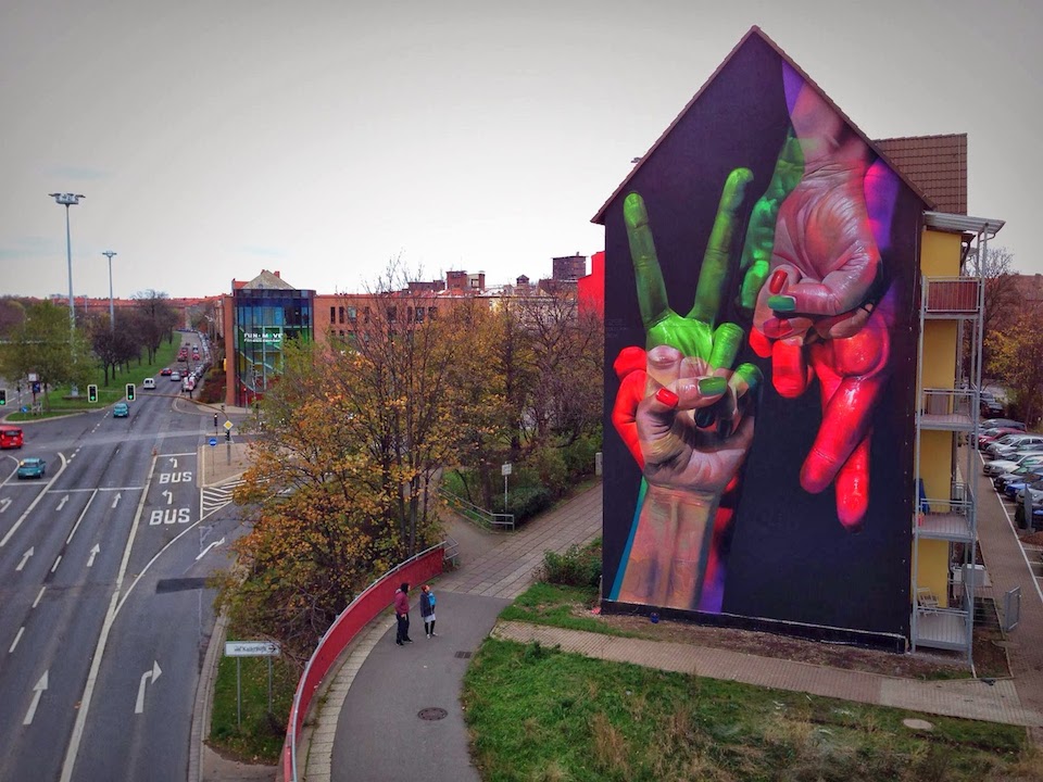 Street Art by Case in Erfurt, Germany 35365
