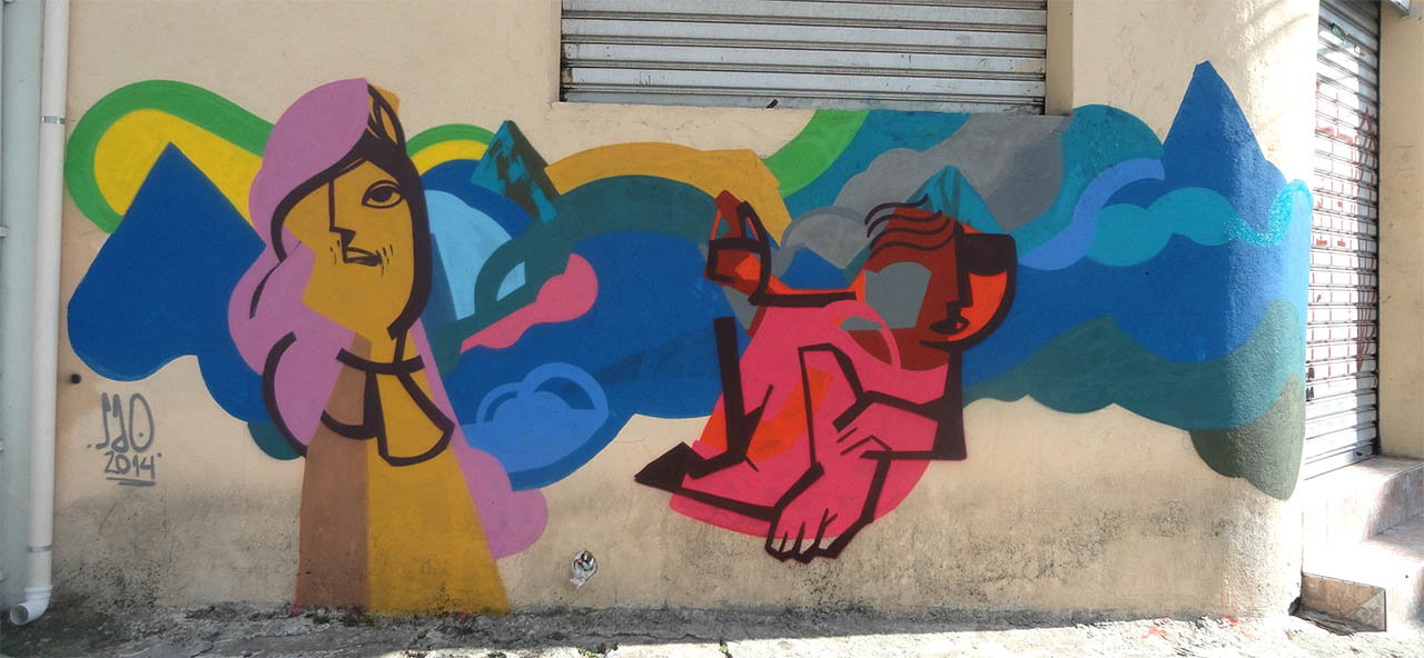 Street Art by SAO in São Paulo, Brazil 1