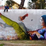 Street Art by Pichi and Avo in Athens, Greece