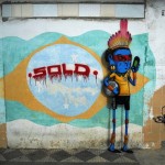 Street Art FIFA World Cup in Rio de Janeiro, Brazil 545643577dhfhf