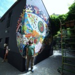 The ‘Garden of Eden’ Mosaic by Orodè Deoro at Studio Fabio Novembre, Milan, Italy. July 2014 3