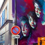 Street Art by C215 at Rue Pelleport- Paris 20ème, France 1