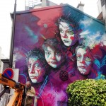 Street Art by C215 at Rue Pelleport- Paris 20ème, France 3