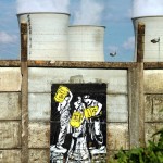 Street Art by Goin at Bugey Nuclear Power Plant, France – Fukushima danaïds 1