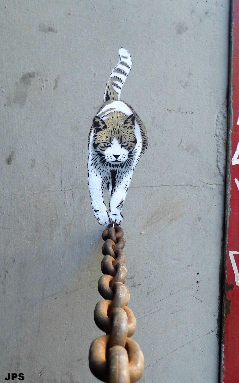 Street Art Cat by JPS 36756865