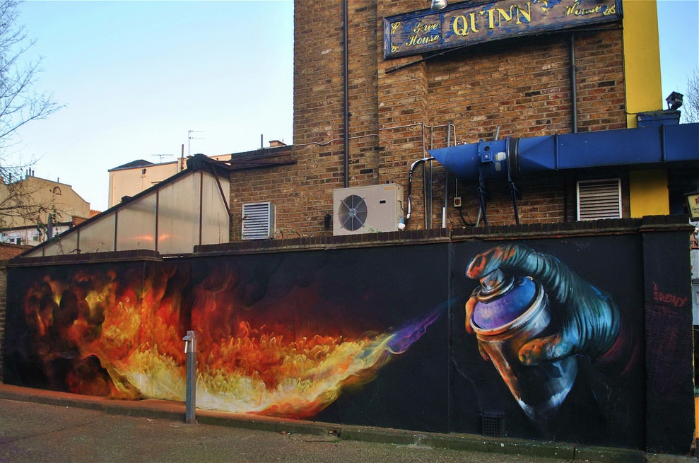 By Irony - In Camden Town, London, UK 2
