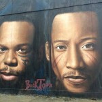 Smif n wessun spray on wall Brooklyn NY 2