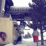 Street Art by Hopare in Les 2 Alpes, France 2