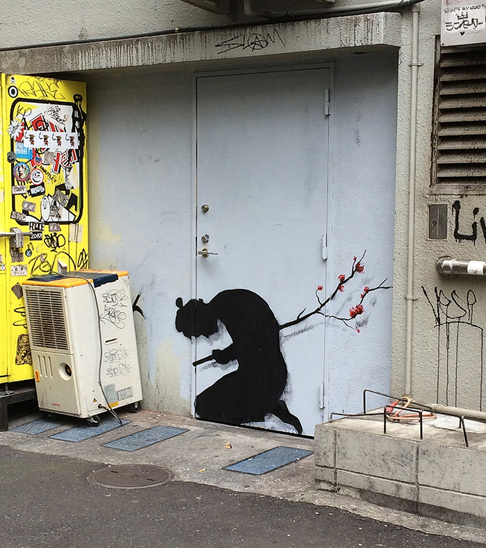 Street Art by Pejac - In Tokyo, Asia 4