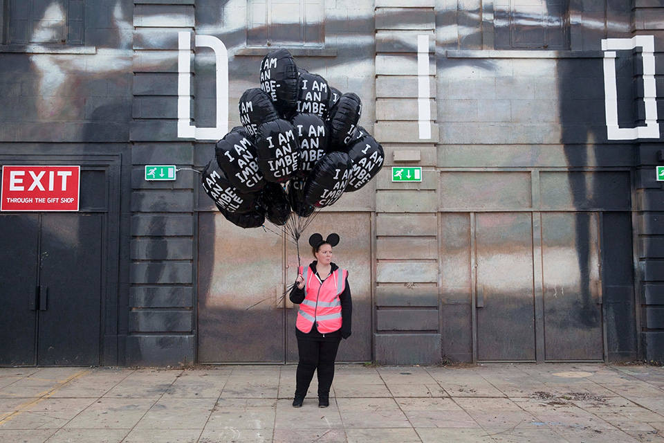 Street Art by Banksy and other artists in London, England - Dismaland 17