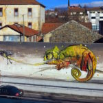 14 Street Art by Bordalo II in Braganca, Portugal