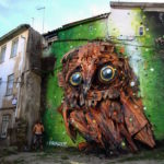 5 Street Art by Bordalo II at Wool Urban Art Festival