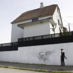 Drift – Street Art by Pejac at Nuart in Stavanger, Norway. A tribute to norwegian Edvard Munch 6