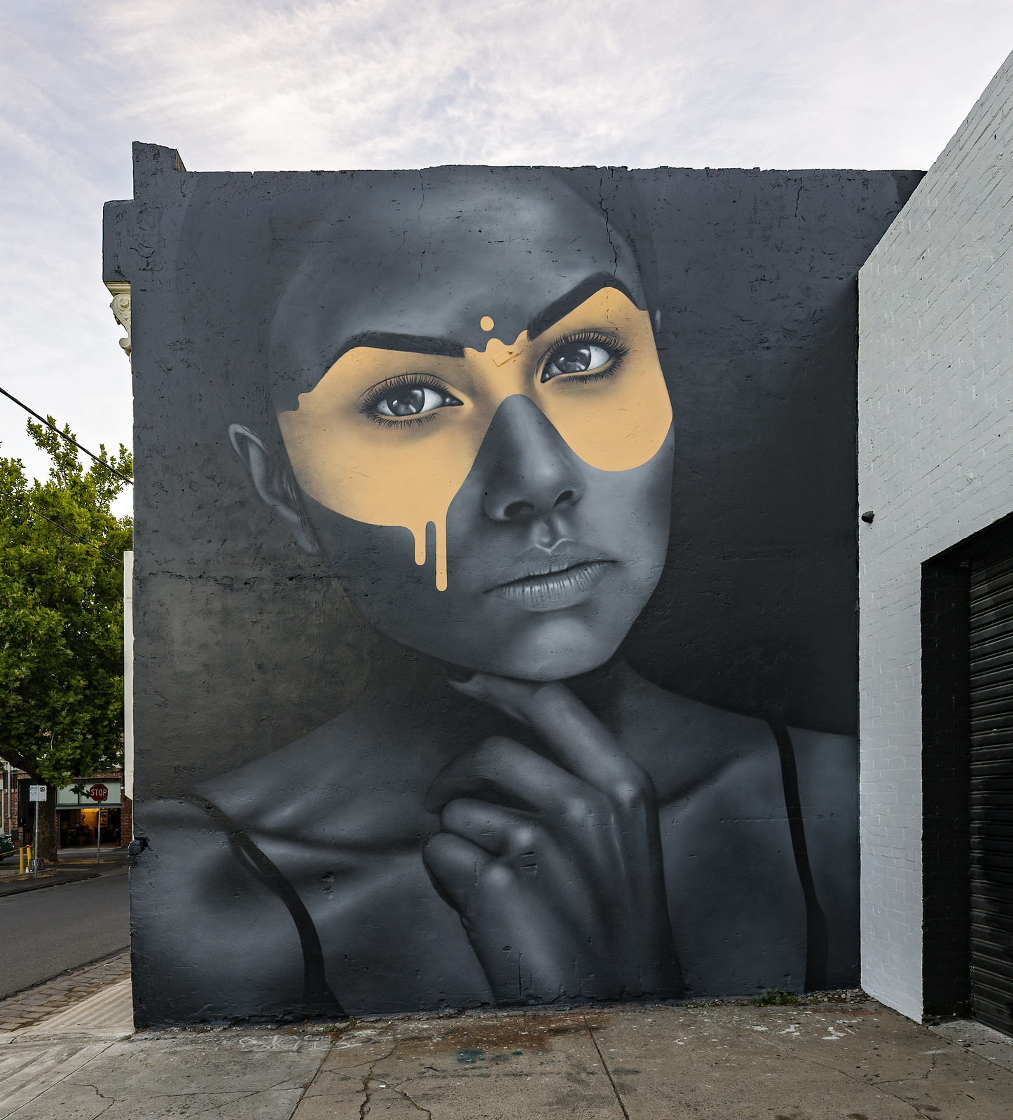 Street Art by Fin DAC in Fitzroy, Melbourne, Australia Photo by Andrew.