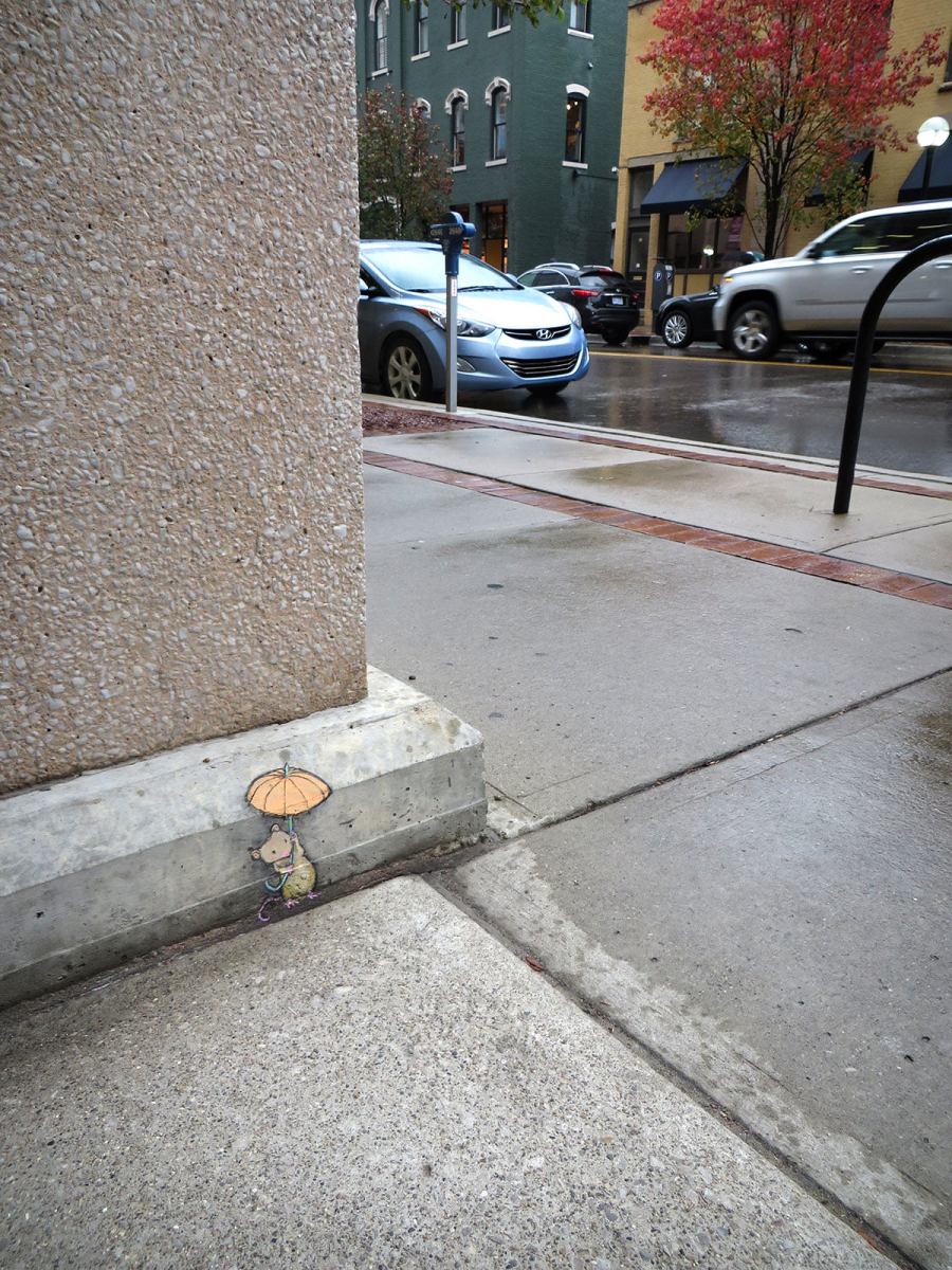 By David Zinn STREET ART UTOPIA