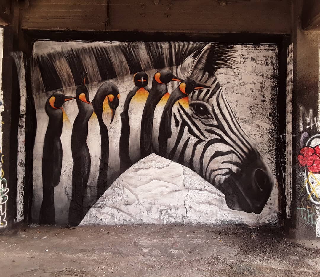 Street Art by Cee Pil in Ghent, Belgium (3 murals)