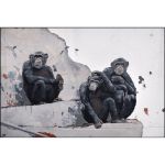 graffiti-mural-REPUBLIC-OF-MONKEY-HUMAN-BUSINESS-by-street-artist-WAR-in-Vannes-France-9