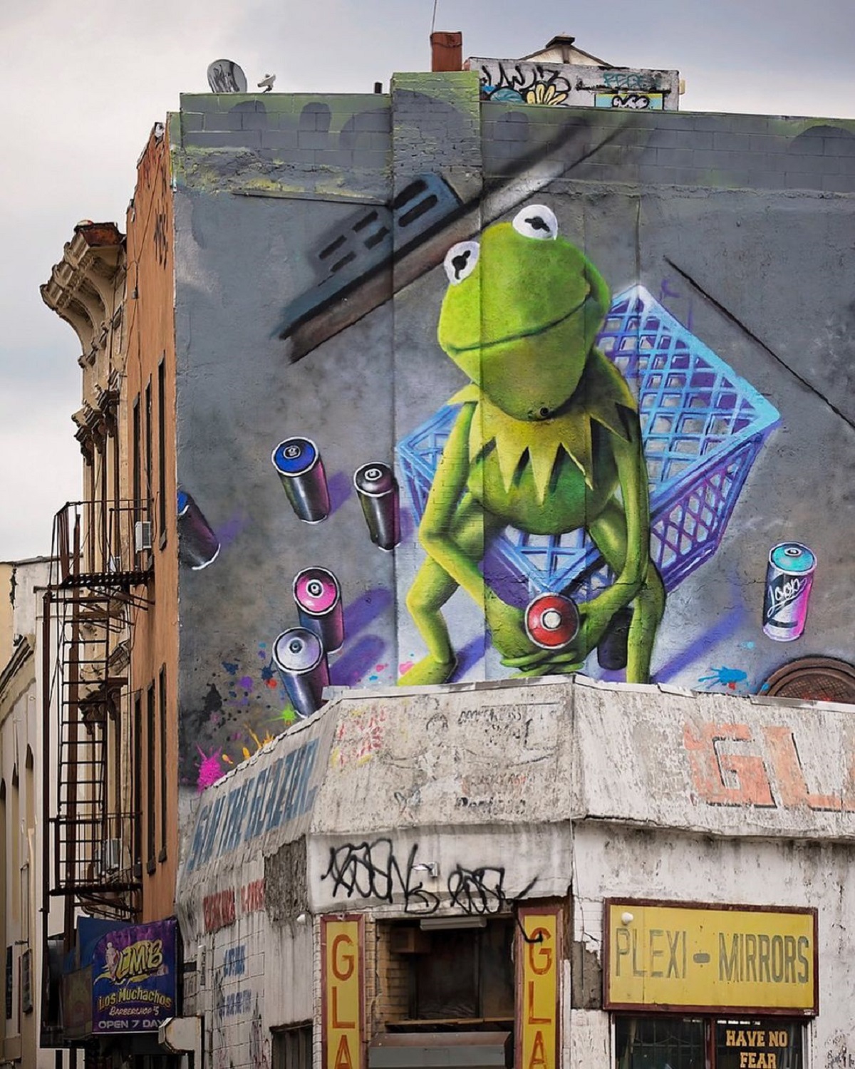 Kermit the Frog by JAMIE HEF in New York
