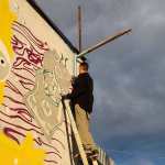 Street-Art-mural-of-the-cover-of-mucis-album-Nevermind-by-Nirvana-and-swiming-simpsons.-Graffiti-by-Tonk-The-Trooper-Johan-Ahlbom-YNZ-and-Mr.-Carl-3