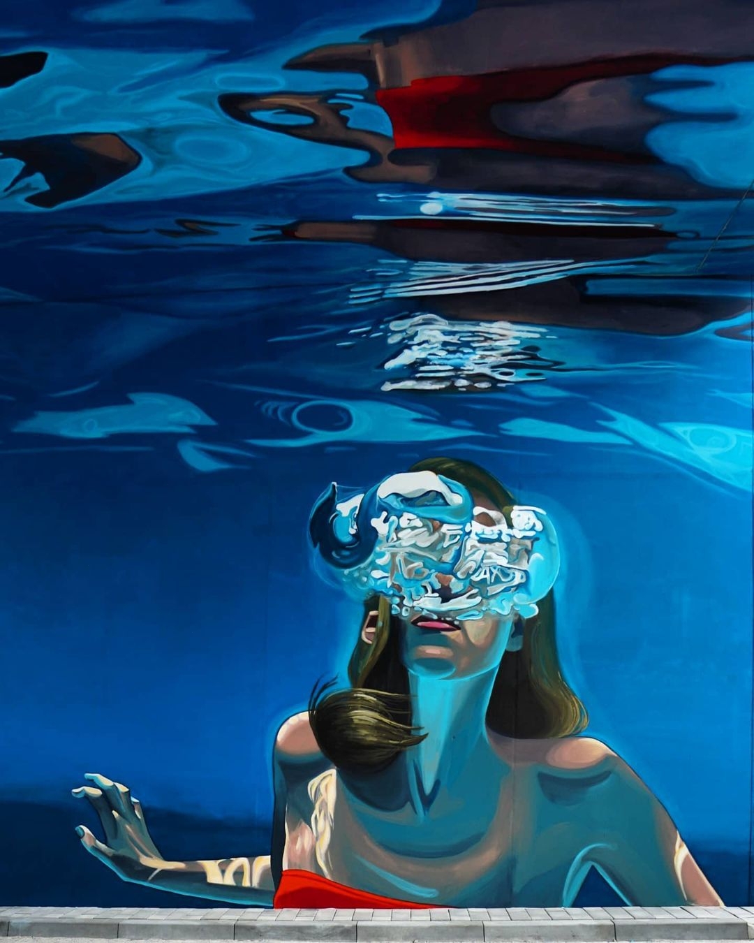 Mural by Amanda Arrou-tea in Berlin, Germany