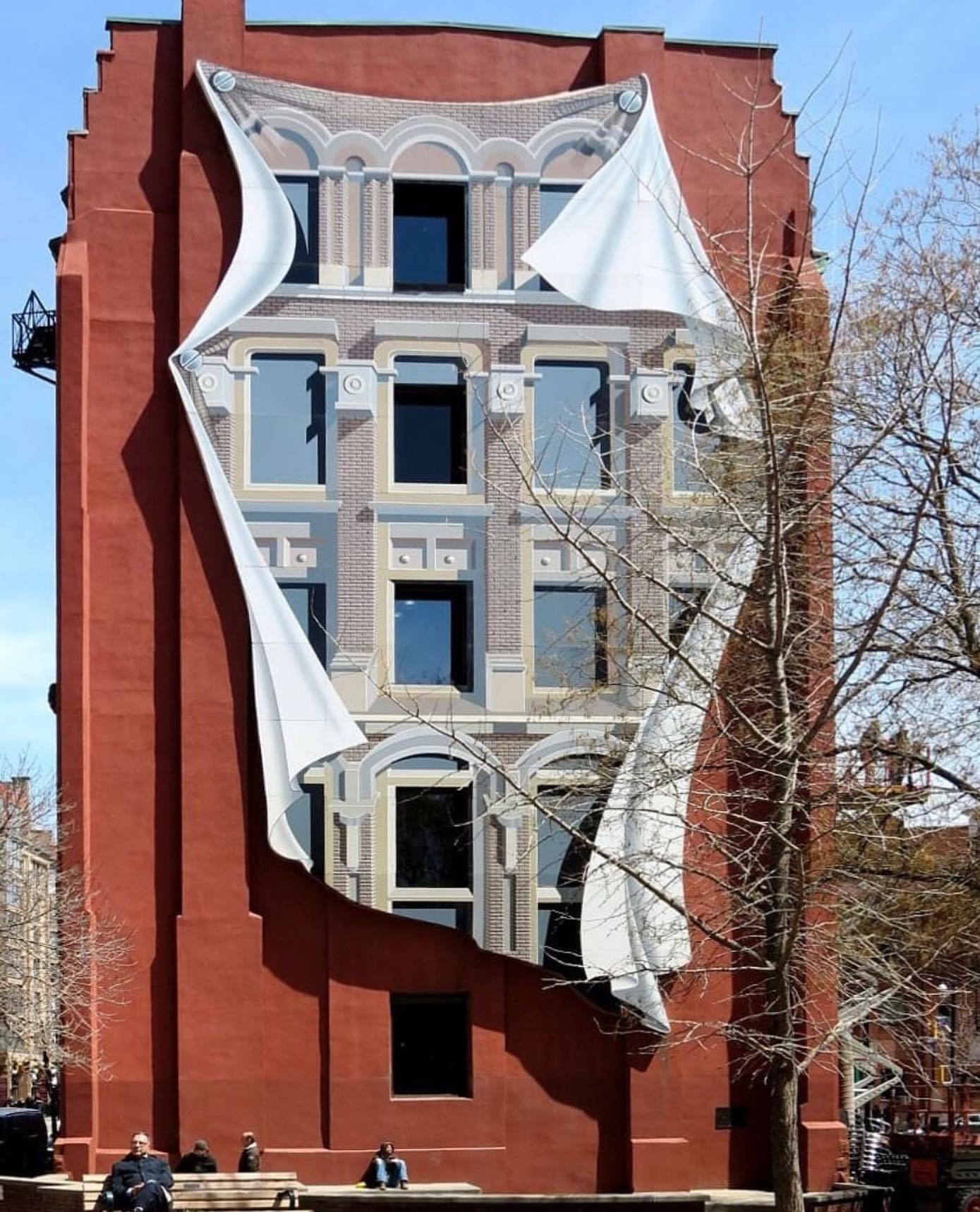 Flatiron Mural (Toronto) STREET ART UTOPIA