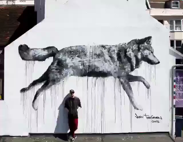 Wolfs in Motion (5 murals)