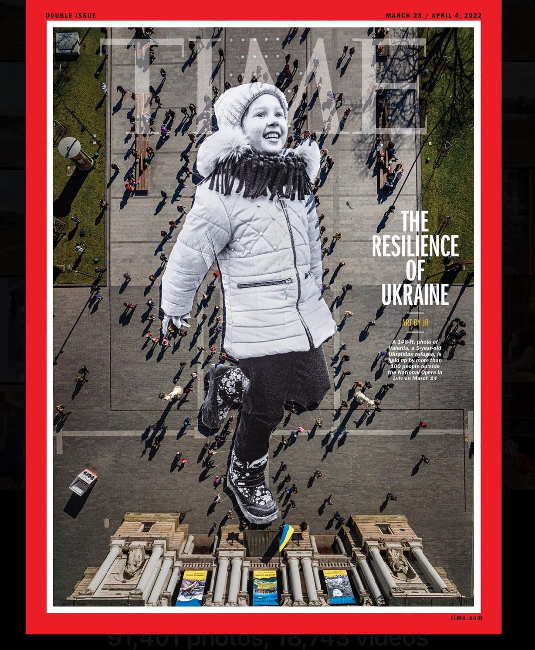 This little girl is the future and, in this war, she reminds us what Ukrainians are fighting for