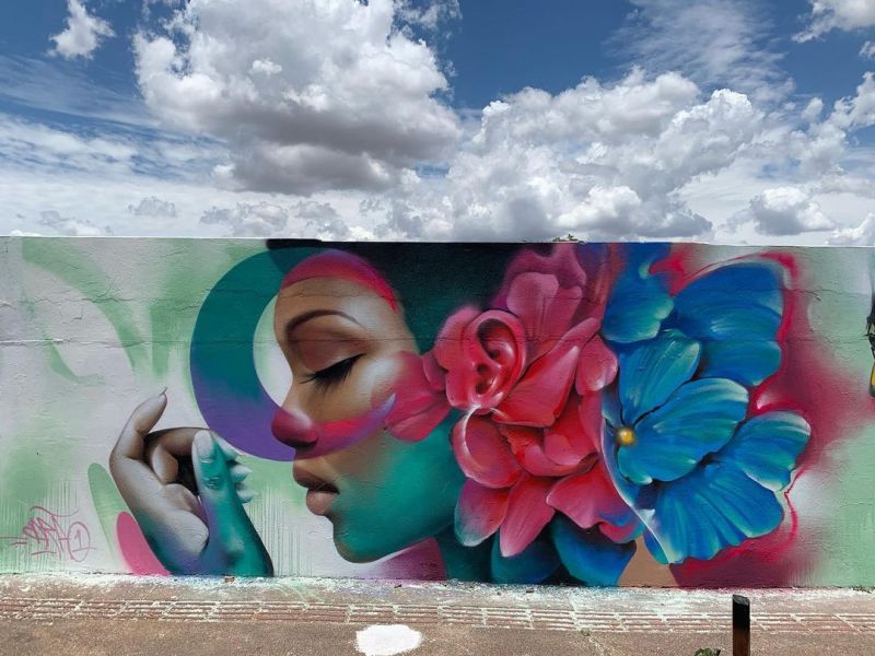 Mural by CarãO Capstyle in Londrina, Brazil STREET ART UTOPIA