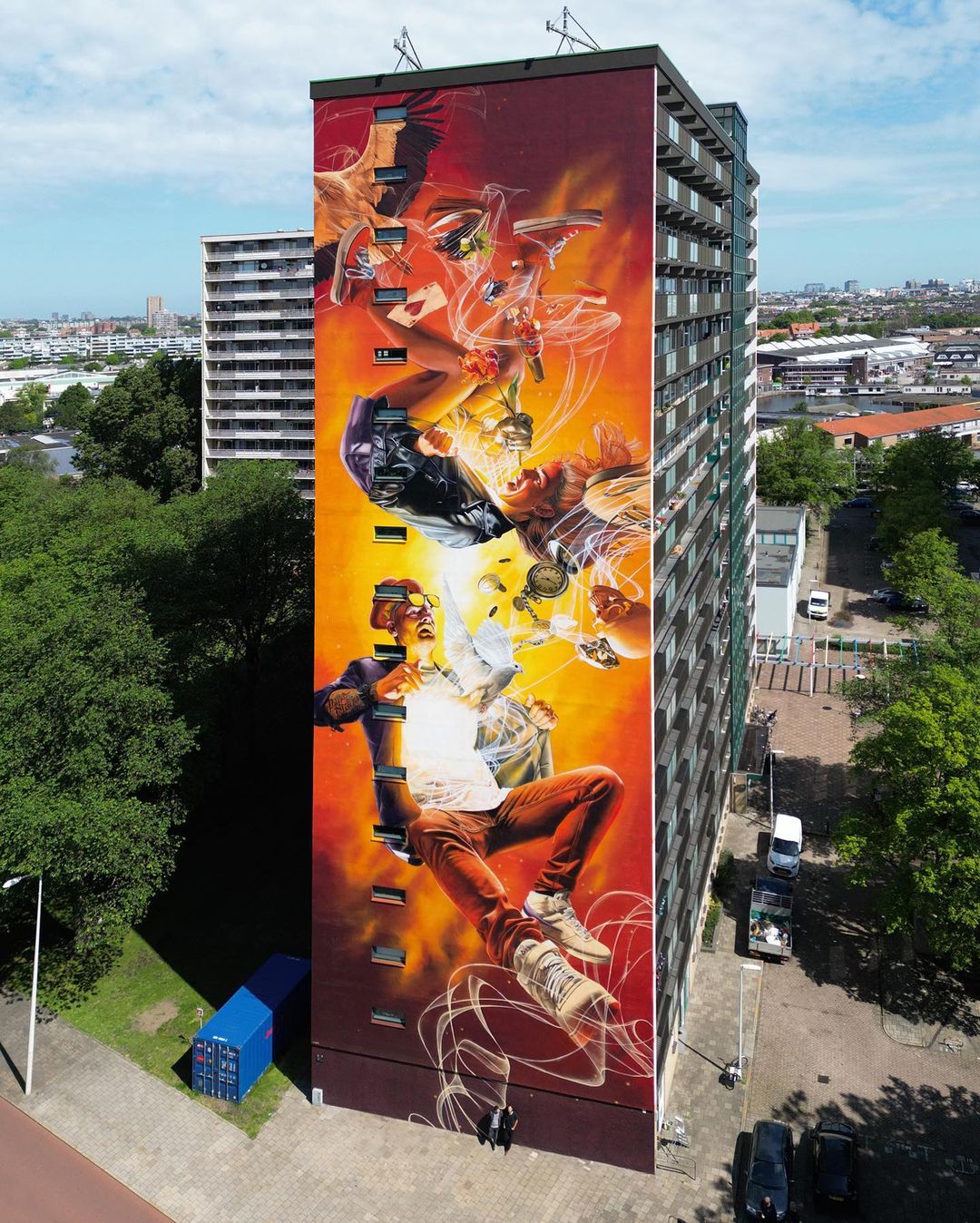 7 pics: “Wild Hearts” by Studio Giftig in The Hague, The Netherlands