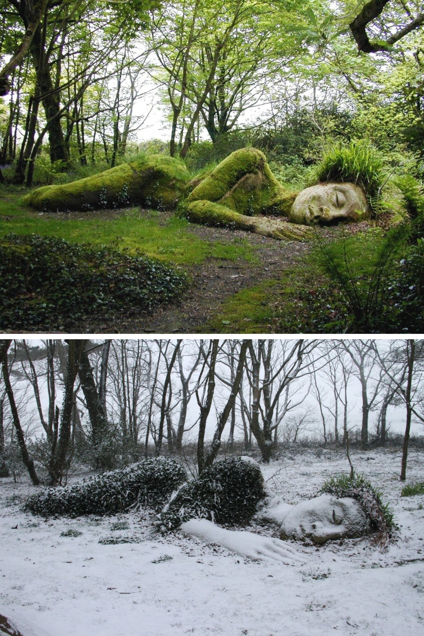 Mud Maid Living sculpture by Sue and Pete Hill rtg STREET ART UTOPIA