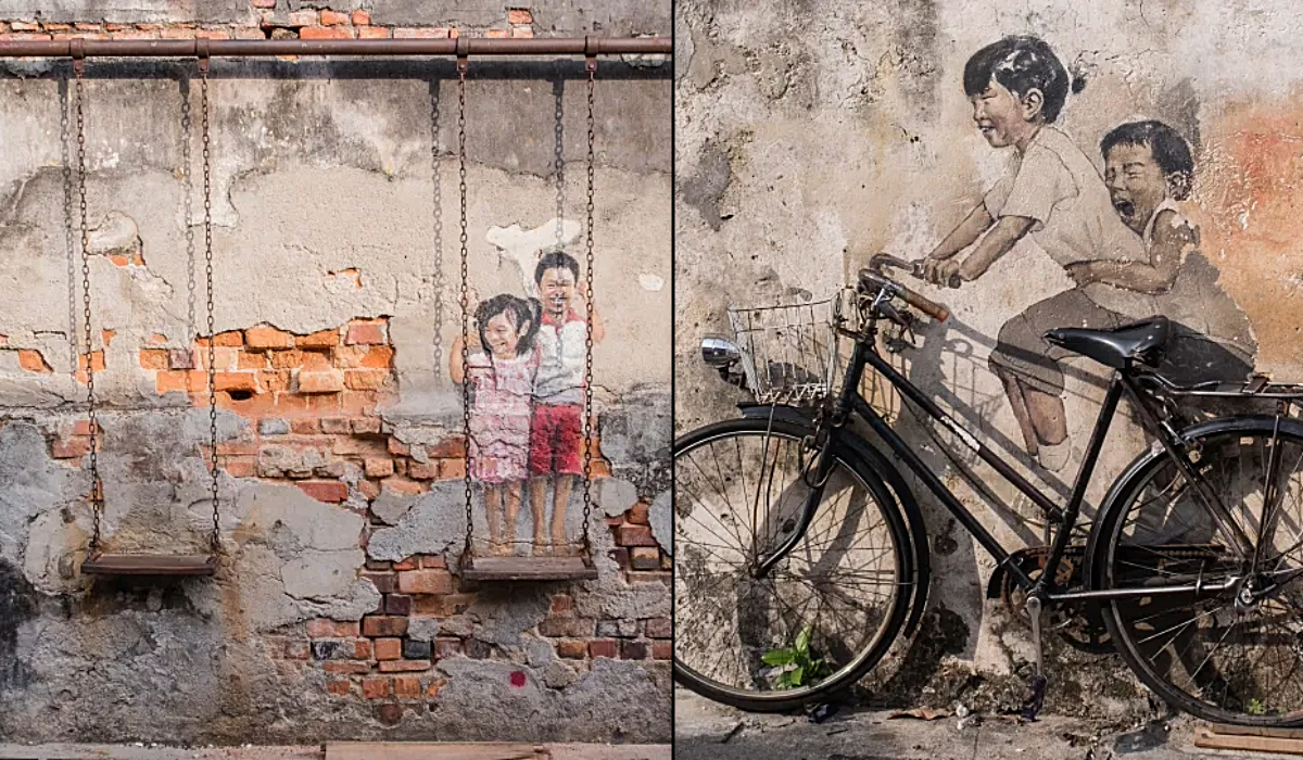George Town’s Street Art Wonderland: 61 Stunning Murals You Must See in Penang!
