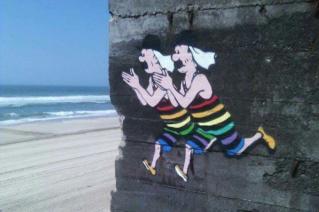 Tintin’s Thompson & Thomson Go Pride: Street Art with a Message