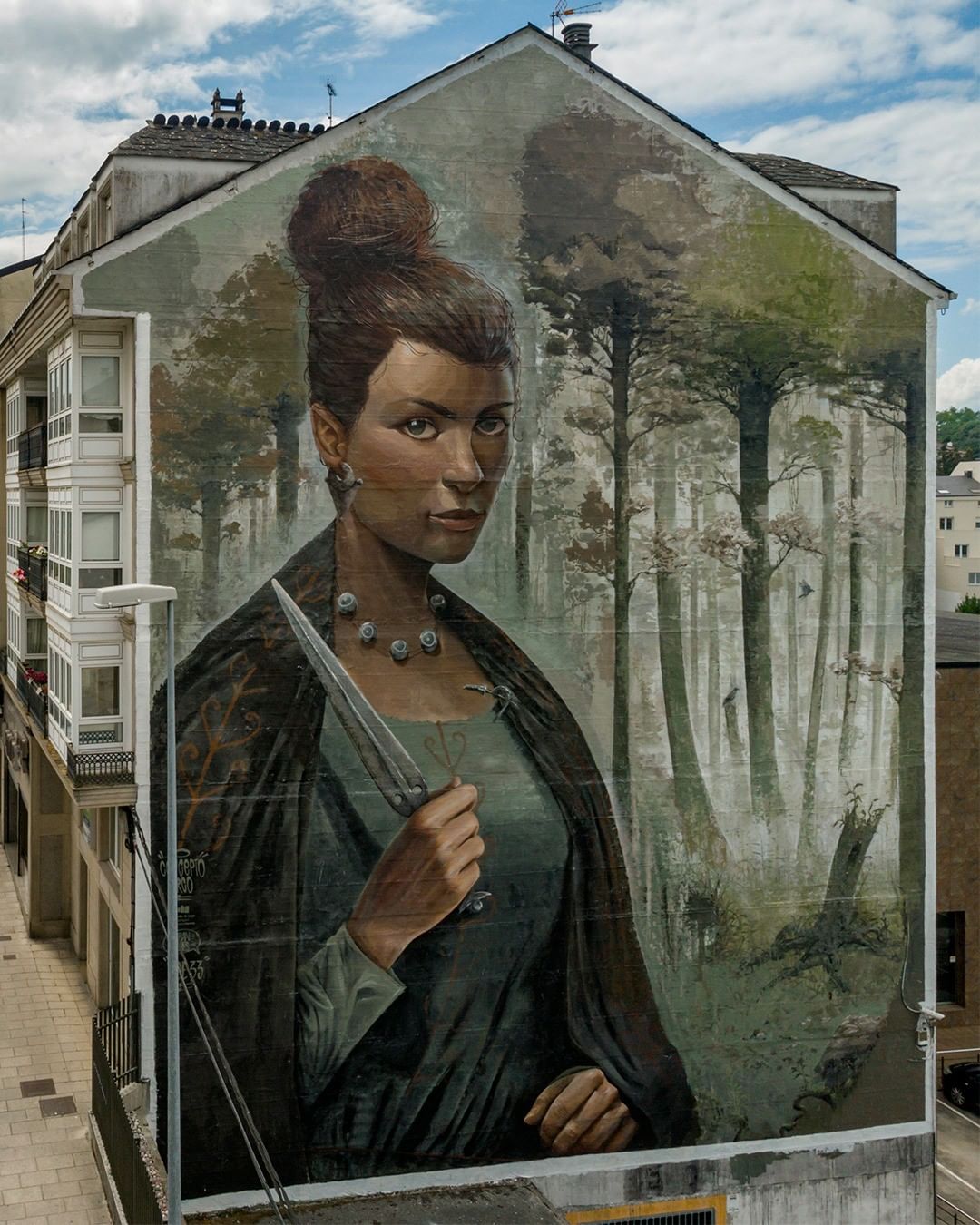 “Copora” – Mural by Yoe 33 in Lugo, Spain