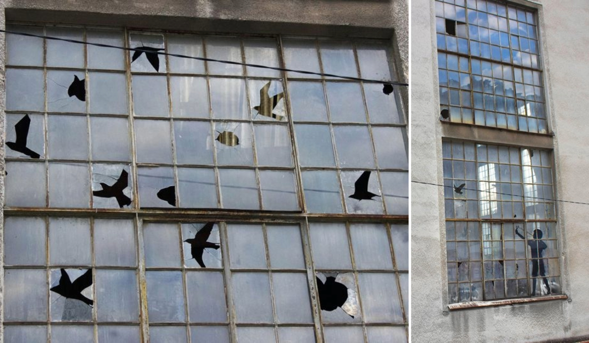 By Pejac in Croatia, Rijeka – Tribute to René Magritte