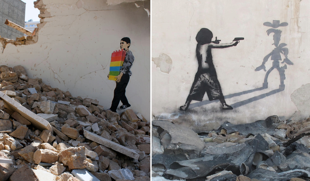 Iran Transformed: ICY and SOT’s Street Art Highlights Peace, War, and Humanity