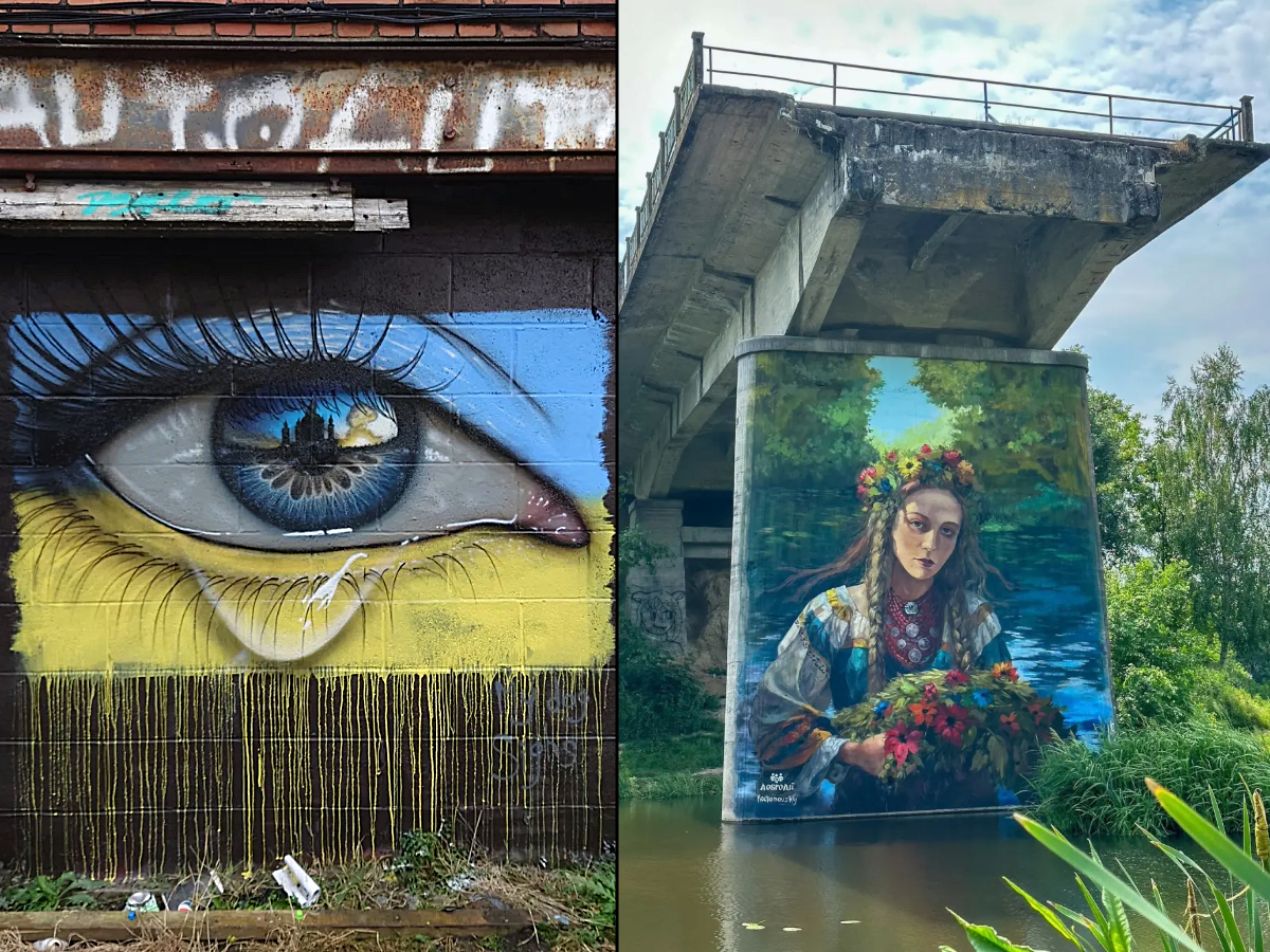 Street Art for Ukraine (14 Photos)