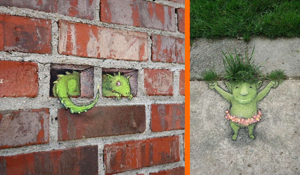 Whimsical Wonders: 7 Lovely Artworks by David Zinn