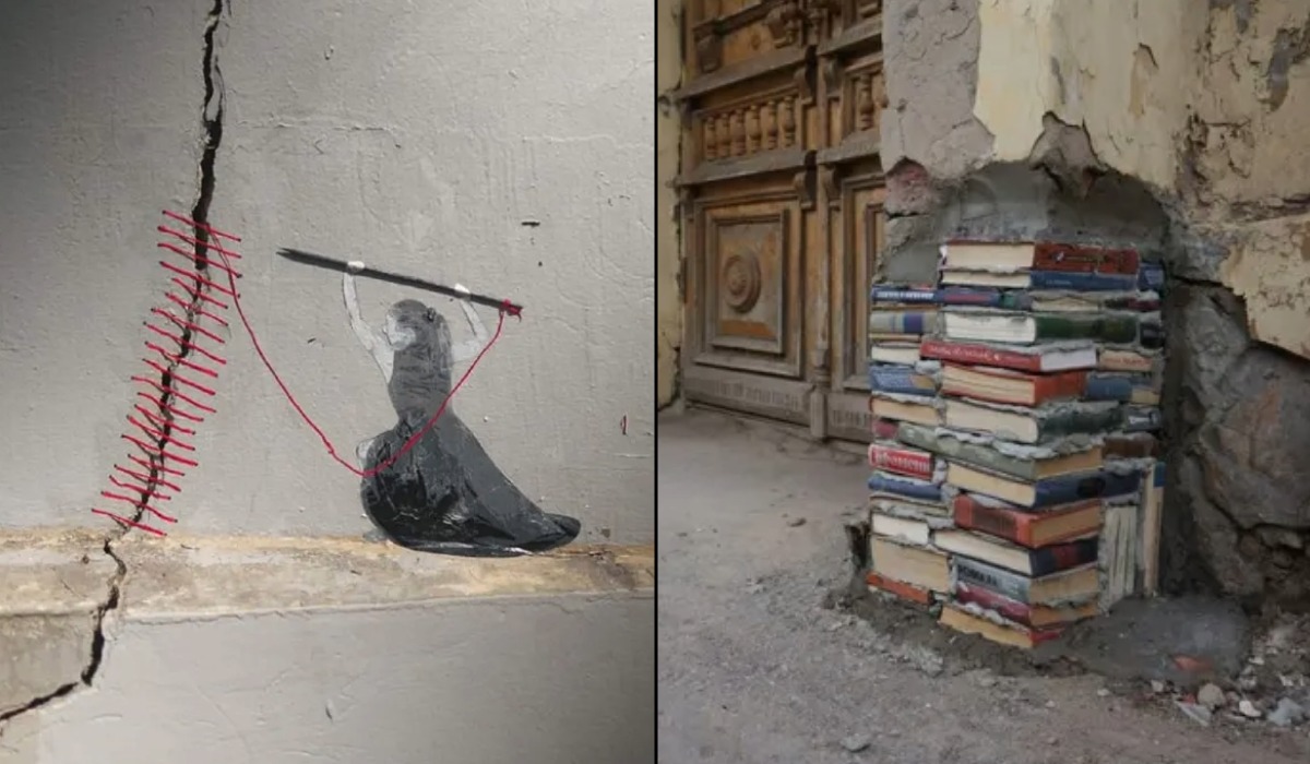 9 Photos of Art Fixing the World - STREET ART UTOPIA