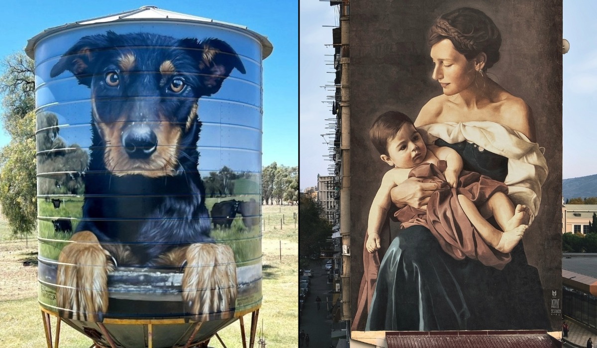 These murals must make a lot of people smile (10 Photos)