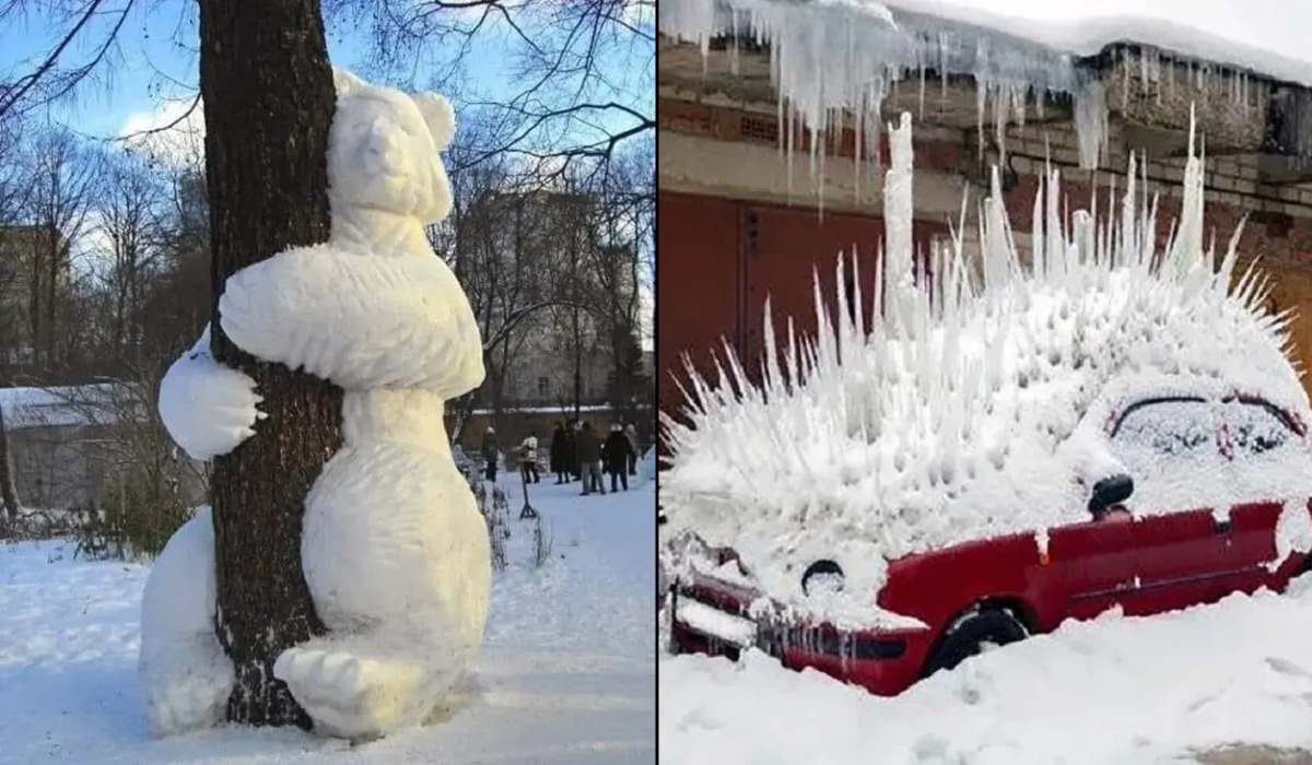 11 Amazing Snow and ICE Sculptures - STREET ART UTOPIA