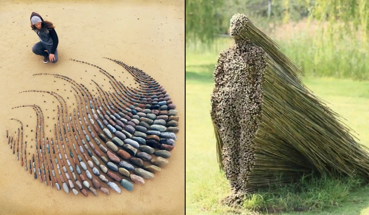 When Artists Play With Nature (8 Photos)