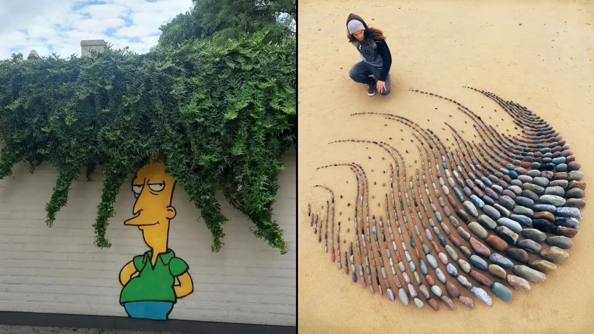 When Artists Play With Nature (12 Photos)